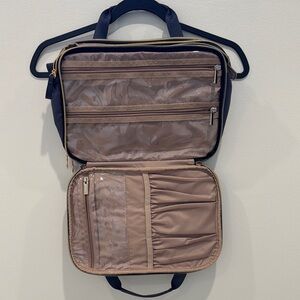 Elegant navy blue Travel Bag